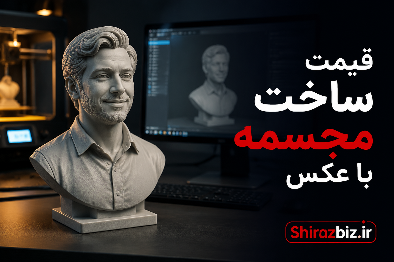 قیمت ساخت مجسمه سه بعدی شخصی سازی شده با عکس