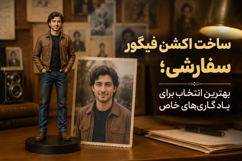 بهترین هدیه خاص و غافلگیرکننده با ساخت اکشن فیگور سفارشی و مینیاتوری از روی عکس